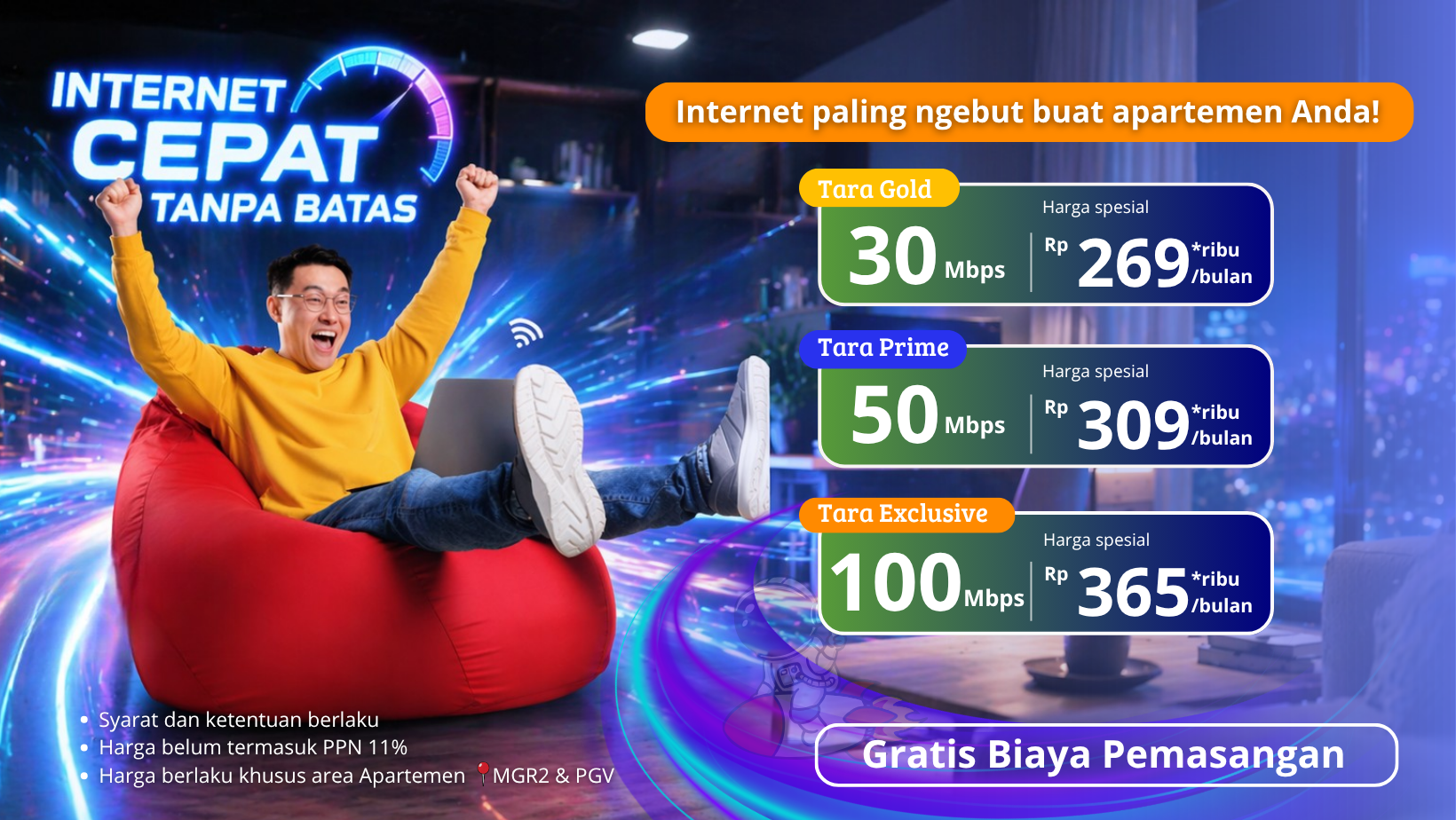 REGULER PAKET APARTEMEN